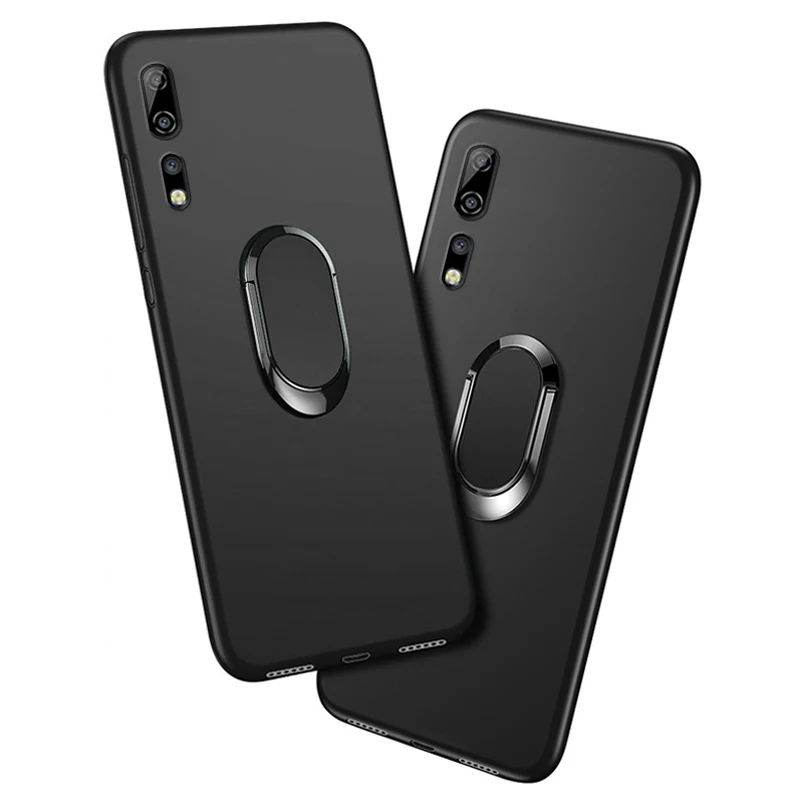Крышка для ZTE Axon 10 Pro 5G A2020 Чехол цвета — красный синий черный классический палец