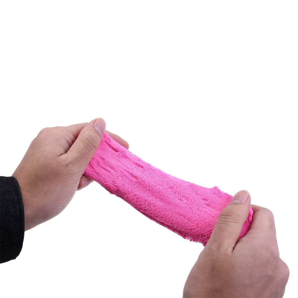 new DIY Cotton Candy Cloud Slime Soft Non-Sticky Sand Mud Toy slime charms decompressed cloud mud #B