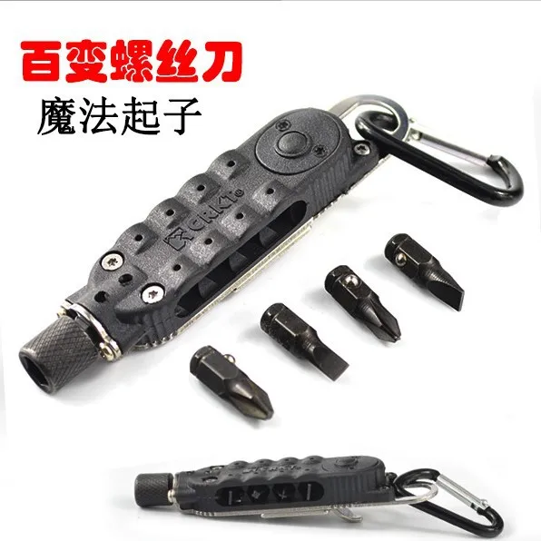 

Mini Portable Multi-functional Tools Magic Screwdriver Multifunctional Screwdriver Bottle Opener Tool Group
