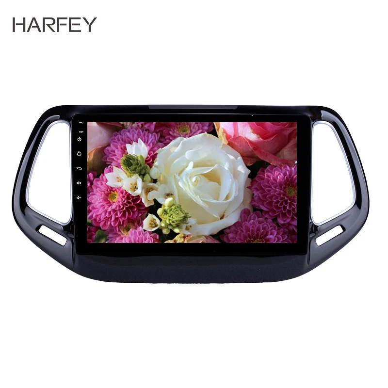 Excellent Harfey Car Navi HD 2Din Android9.0 GPS 10.1" Auto Stereo for Jeep Compass 2017 Head Unit Support DVR OBD2 SWC USB Bluetooth WIFI 0 Excellent Harfey Car Navi HD 2Din Android9.0 GPS 10.1" Auto Stereo for Jeep Compass 2017 Head Unit Support DVR OBD2 SWC USB Bluetooth WIFI 0