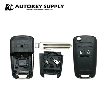 Chiave a scatto remota ForChevrolet 2 pulsanti modificata con lama destra (qualità superiore) AKGMF120
