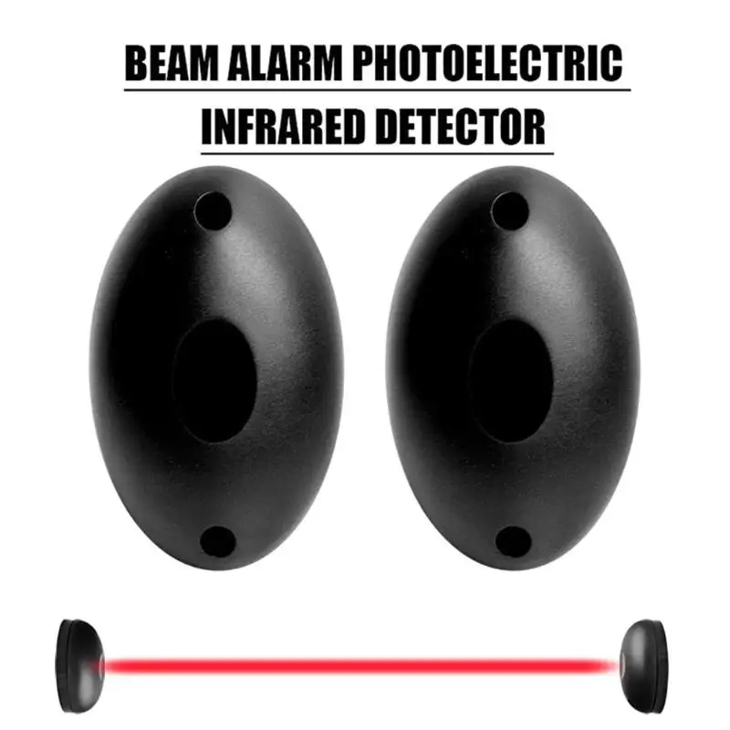 

DC12-24V Active Photoelectric Single one Infrared Beam Sensor Barrier Detector for Gate Door Window Burglar Alarm System Newst