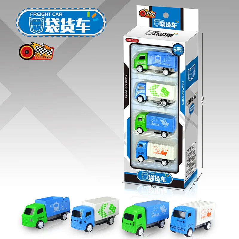 Model Inertia Warrior Small Car Engineering Vehicle Toy CHILDREN'S Toy Car Cheng Car Model Toy