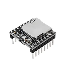 TF карта U диск мини MP3 dfплеер аудио голосовой модуль плата для Arduino DFPlay плеер