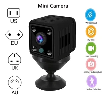

Mini Camera HD Camcorder IP Camera 1080P Sensor Night Vision WIFI Camera Remote Monitor Small Camera Wireless Surveillance Cam