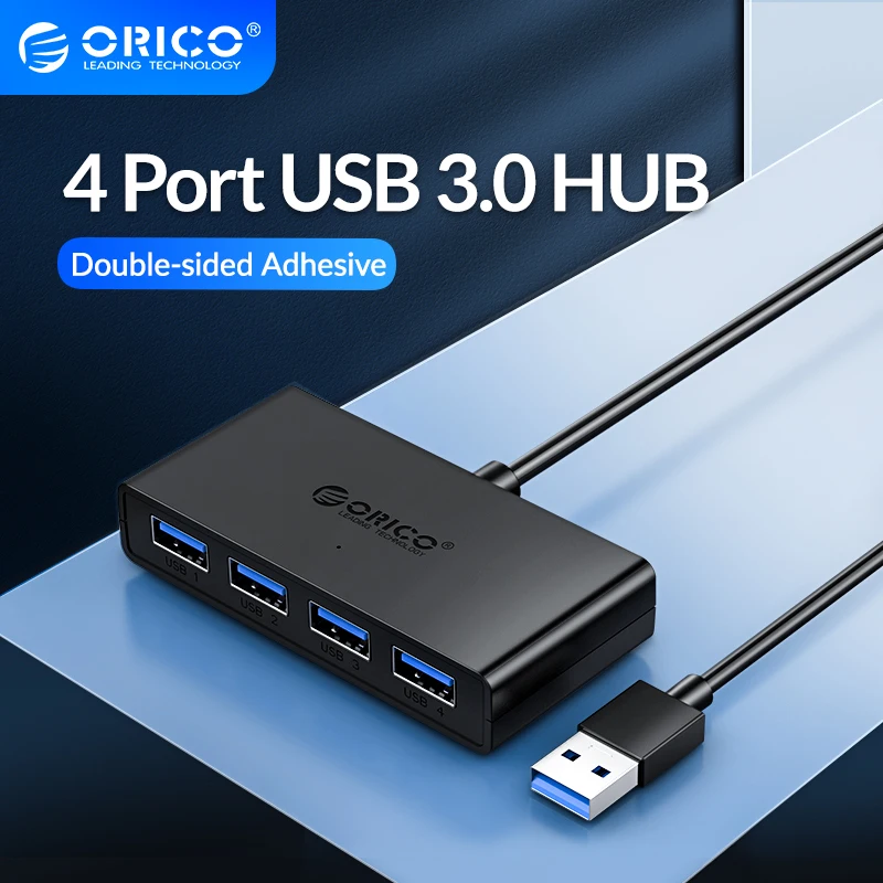 ORICO usb хаб 4 порта USB 3 0 разветвитель с микро портом питания несколько
