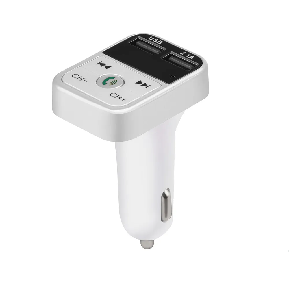 Автомобильный комплект громкой связи беспроводной Bluetooth fm-передатчик ЖК MP3-плеер USB зарядное устройство 2.1A автомобильные аксессуары громкой связи
