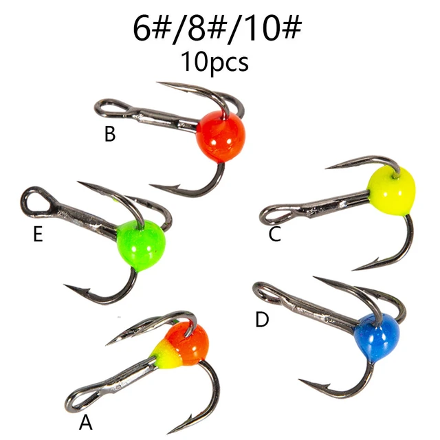 Winter Fishing Lure Balancers Ice Fishing Jig Wobblers for Trout Bass Pike  Perch Carp Ice Fishing Treble Hook - AliExpress