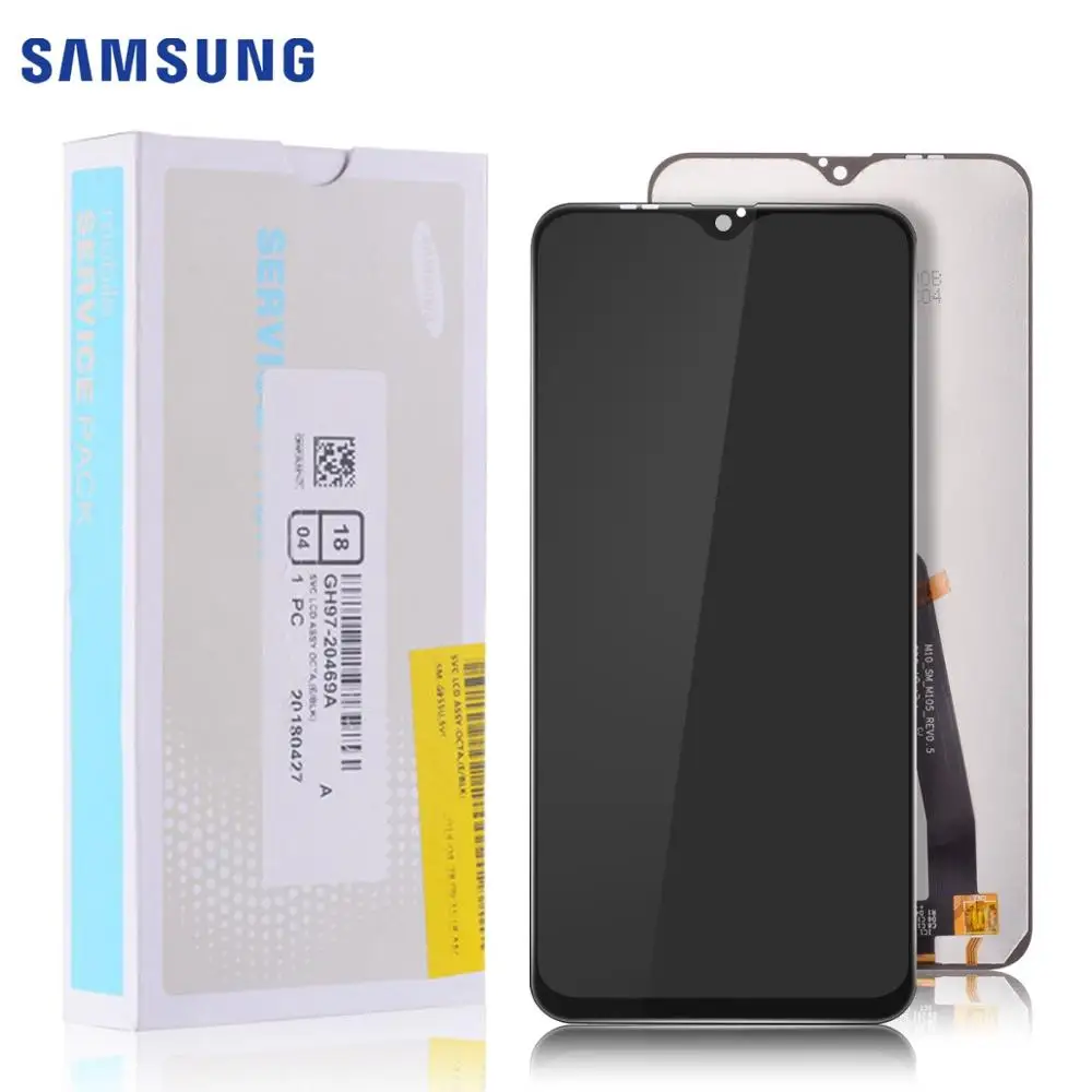 Цена Оригинальный ЖК дисплей для samsung A10, сенсорный экран, дигитайзер, Замена для samsung Galaxy A10 M10 lcd A105 A105 DS M105