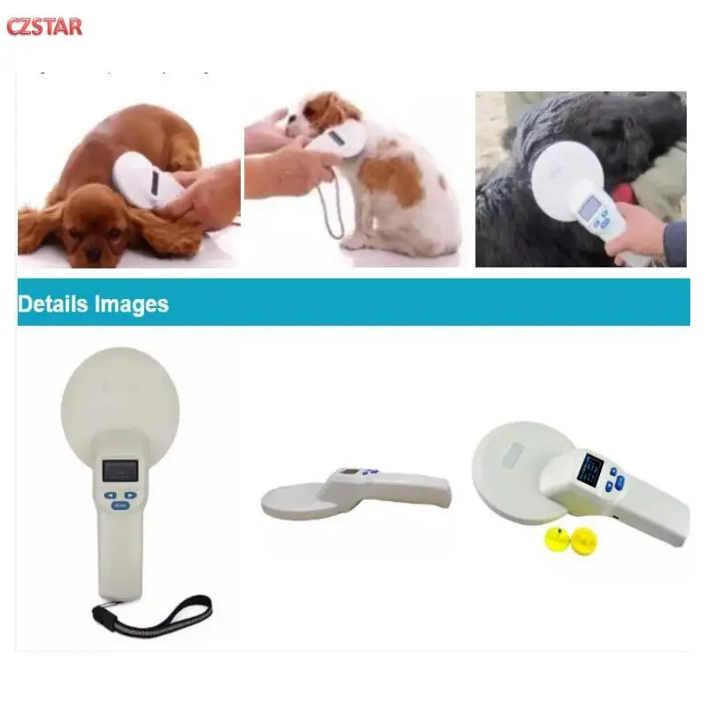 

134.2khz iso11784 fdx-b animal pet scanner reader handheld Bluetooth usb reader rfid microchip ear tag 134.2khz rfid reader