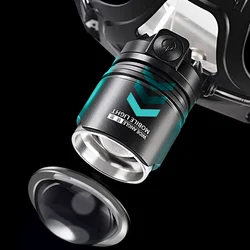 Lampe frontale étanche et puissante, Rechargeable, éclairage d'extérieur, idéal pour la pêche, la randonnée, la chasse ou l'escalade, GTJ50 