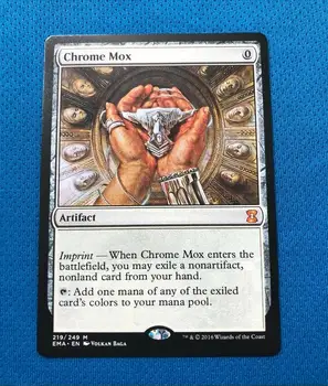 

Chrome Mox Eternal Masters EMA hologram magician ProxyKing 8.0 VIP the proxy cards to gathering every single mg card.