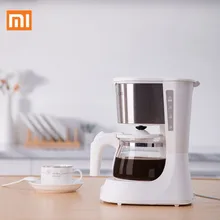 Xiaomi YOULG кофемашина 220 в эспрессо, 652 мл стеклянный чайник, фильтр для порошка, противокапельная изоляция, чайник от Youpin