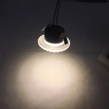 

Led Spotlight New Design Lights White Color Body Spot 5pcs/lot Led Cob Down Light With 300-500lm Lumen Lights,free Shipping