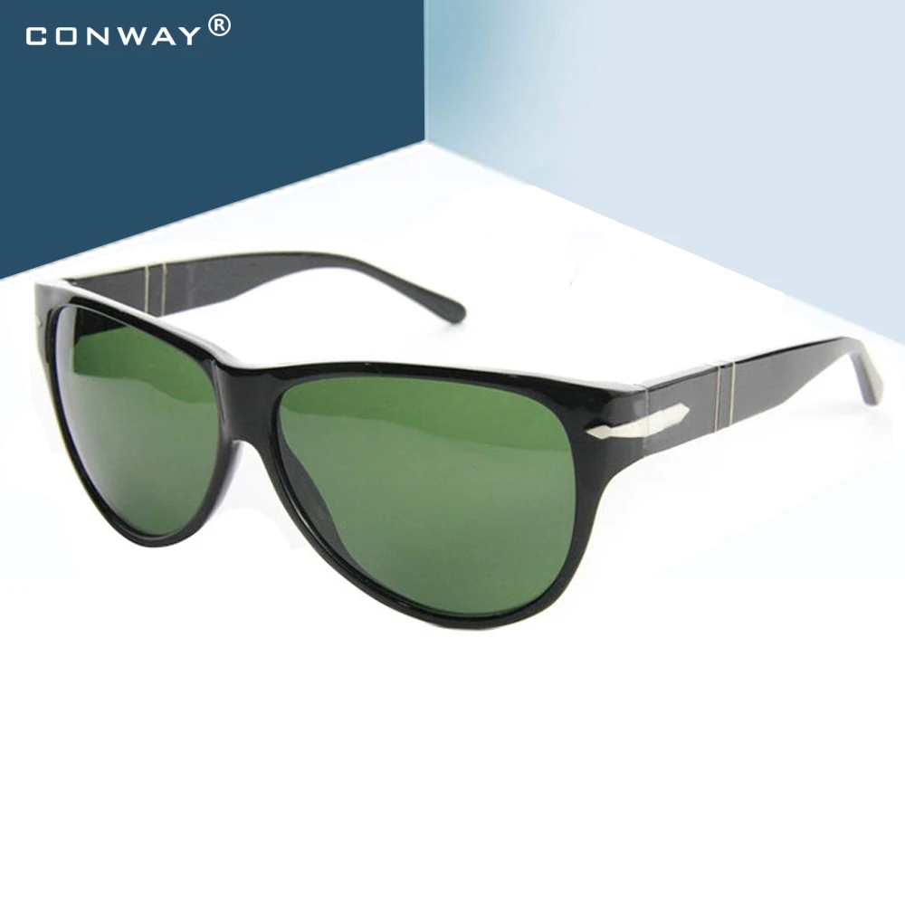 

CONWAY new fashion vintage sunglasses women brand designer square sun glasses female personal sunglasses men UV 400 2962-S