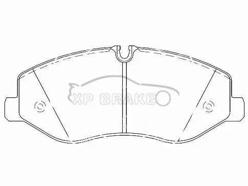 V уровень v260 v260l w447 w448 vito w636 w638 w639 viano Sprinter906 керамические тормозные колодки - Цвет: vito w448 front