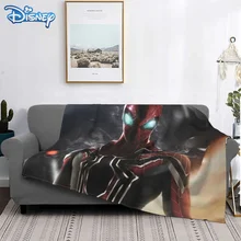 

Disney Marvel Spider-Man Plush Blanket 3D Printing Sherpa Adult Children Blanket Soft Warm flannel Throw Sofa Bed Cover Plaid