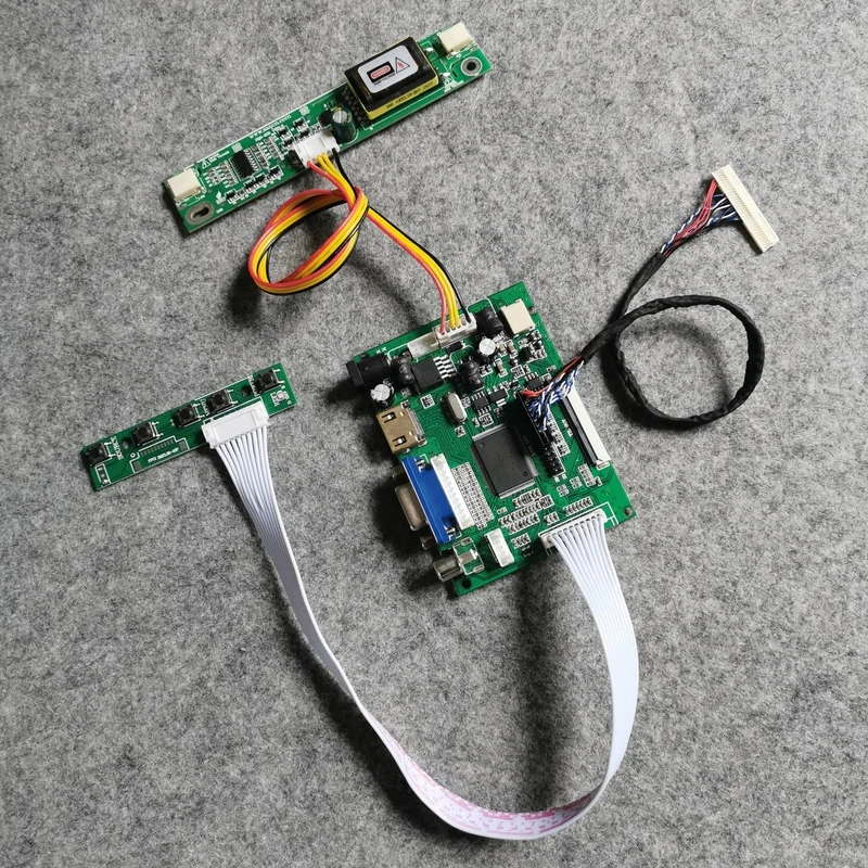 VGA+AV 2-CCFL 1024*768 display controller drive board For LQ150X1LAP5/N150X7/TX38D88VC1GAA/B 30-Pin LVDS LCD screen DIY kit | Компьютеры и