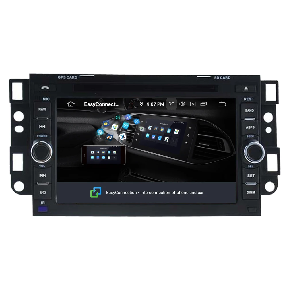 Flash Deal RoverOne Car Multimedia System For Chevrolet Epica Aveo Lova Captiva Spark Optra Tosca Kalos Matiz Spark Android 9.0 DVD Radio 4
