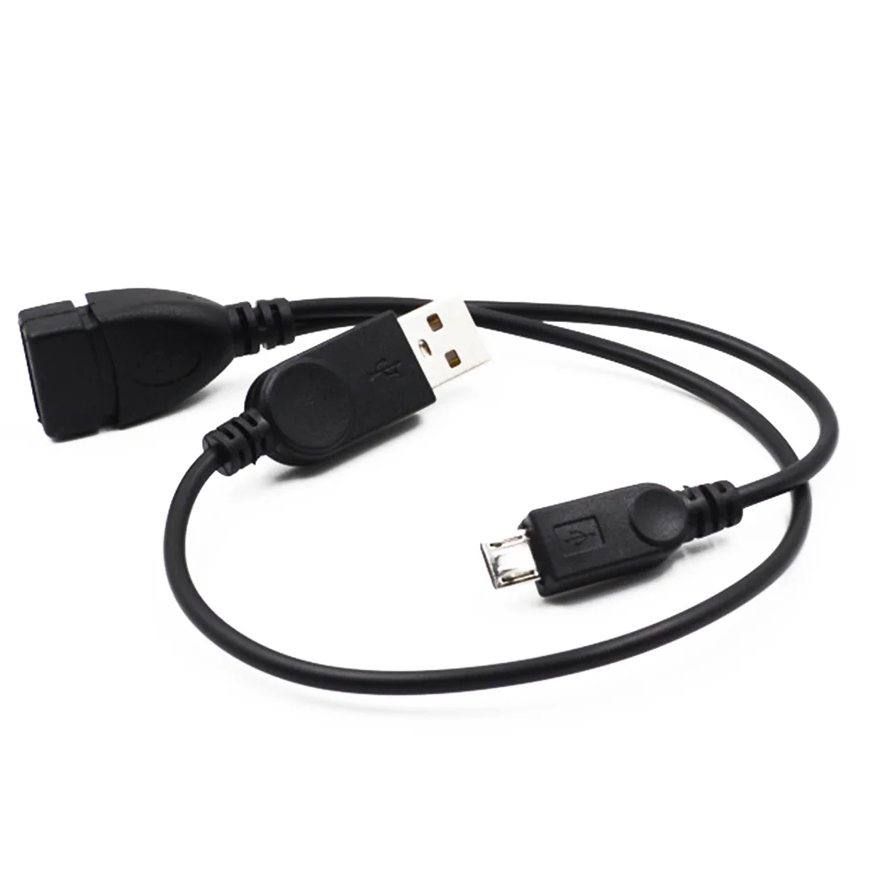 Micro USB 2,0 хост-кабель OTG USB Мужской Micro Мужской Для телефона планшета ПК внешний U дисковый считыватель OD889