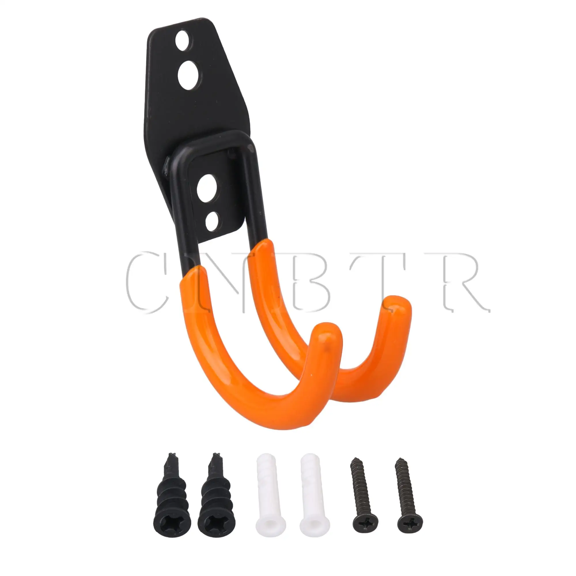 CNBTR 6.6x11.8x3.6cm Small Round Garage Wall Hanger Organizer Double