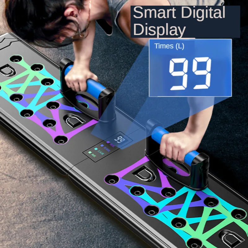 Push Up Training Board Bracket Men's Multi-functional Fitness Board Exercise Chest And Abdominal Muscle Training Equipment