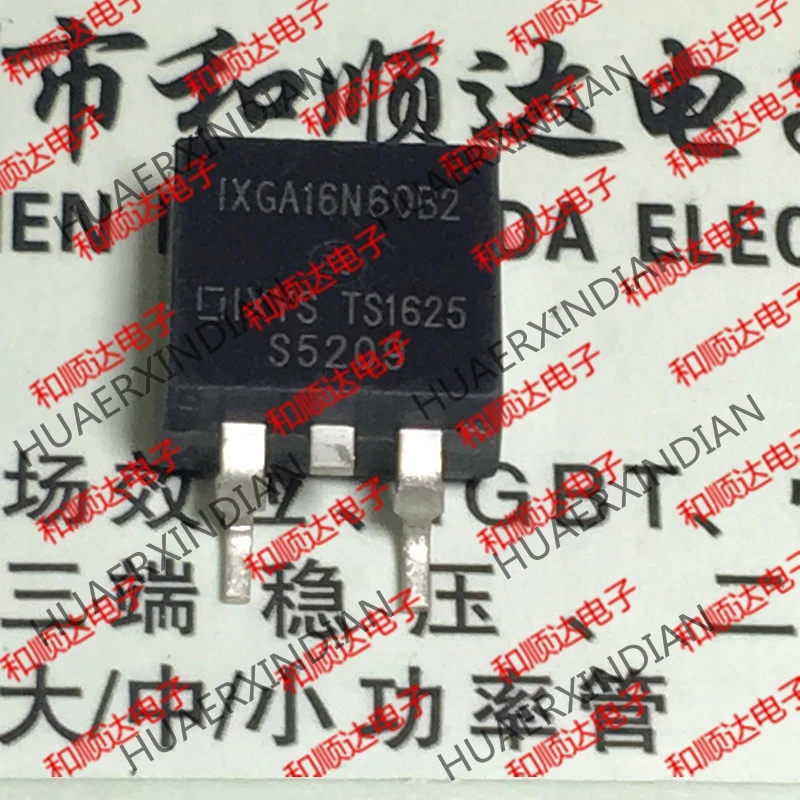 5 шт., новые оригинальные кнопки IXGA16N60B2-263 600V 16A на