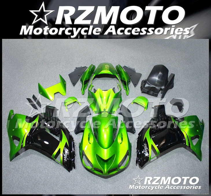 ABS мотоцикл обтекатель комплект для KAWASAKI ZX-14R 2006-2011 год кузов литьевая форма Магазин № 2098