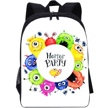 

16-Inch Cute Kids Cartoon Backpack Child School Bag Student Backpack Book Bags Primary School Girls Boys Children Gift