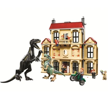 

Jurassic Park World 2 Dinosaur 10928 Lockwood Estate Compatible With Lepining 75930 Building Block Toys Gifts For Children