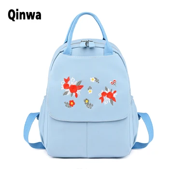 

Oxford waterproof backpack 2020 new girl bag luxury designer ladies multifunctional travel bag fashion embroidery bag