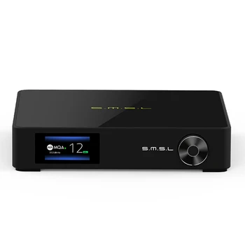 

SMSL M400 MQA Audio DAC AK4499 Full Balanced aptX-HD LDAC Bluetooth5.0 32-bit 768kHz DSD Decoder