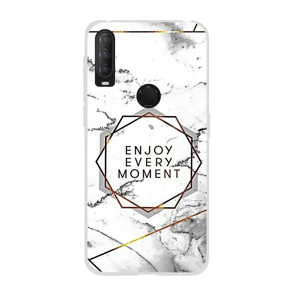 cell phone lanyard pouch For Alcatel 1S 3L 2020 Case Soft TPU Silicone Coque For Alcatel 1 S 3 L 2020 5028Y 5028D 5029Y 5029 5029D Cover Marble Funda leather phone wallet Cases & Covers
