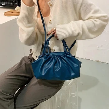 

New Hot Small PU Leather Crossbody Bags for Women 2020 Trend Shoulder Handbags and Purses Women's Luxury Hand Bag