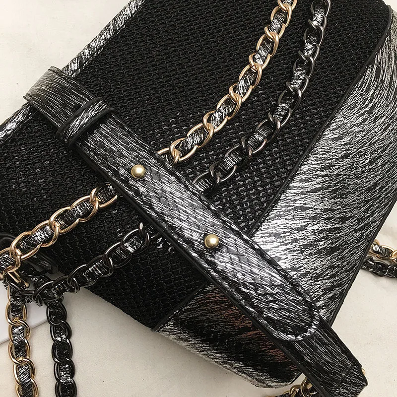 

Contrast Color Women's Size-Bag Korean-style Trend Versatile Single-shoulder Bag for Women 2019 New Style Fashion Bucket Bag Wom