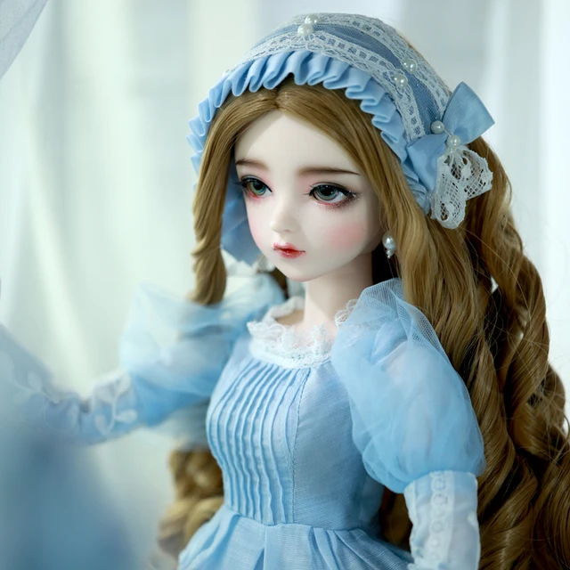 60cm bjd doll gifts for girl golden hair Doll With Clothes Change Eyes Doris Nemee Dolls