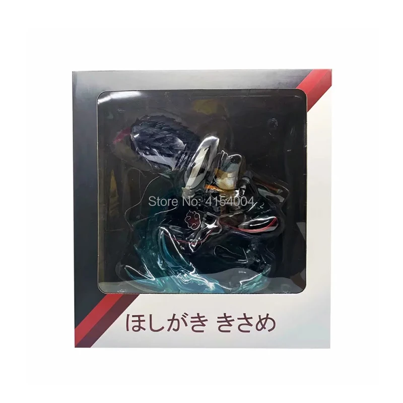 Аниме Наруто Hoshigaki Kisame Deluxe Edition Shippuden фигурка Модель ПВХ Konoha no Kedakaki Aoi Moju коллекционные игрушки 30c