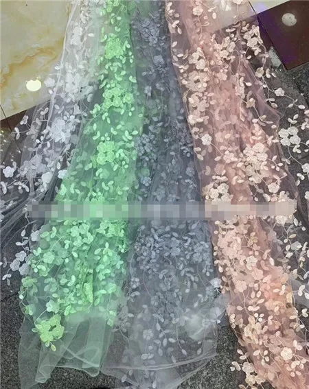 Роза череп серии сетки вышитые здоровый хлопок ткань постельные принадлежности Швейные DIY ткань