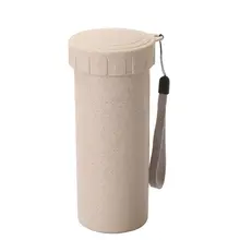 Творческий портативный размер бамбуковое волокно хитовый Материал чашки милый дизайн подходит для путешествий кухонная посуда