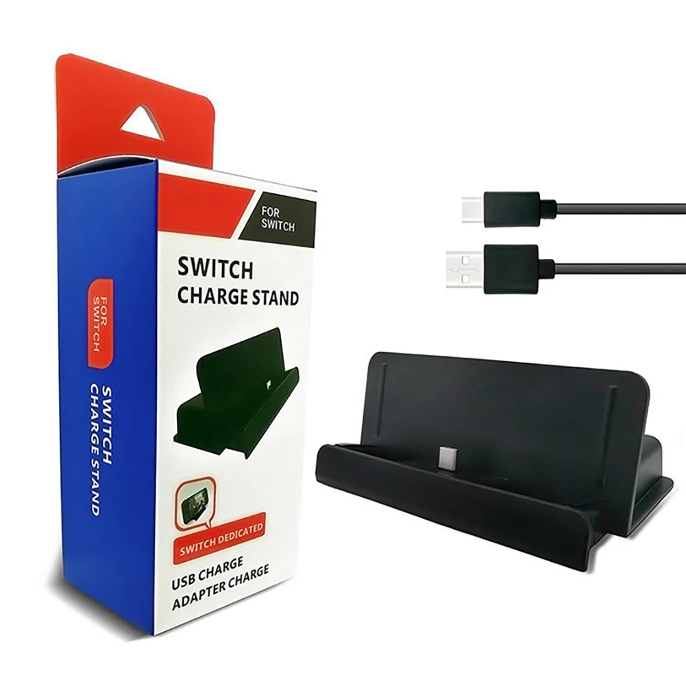 Универсальный Регулируемый usb type-C Подставка для зарядки быстро зарядное устройство для Ns Switch Lite мини-переключатель для зарядки игр