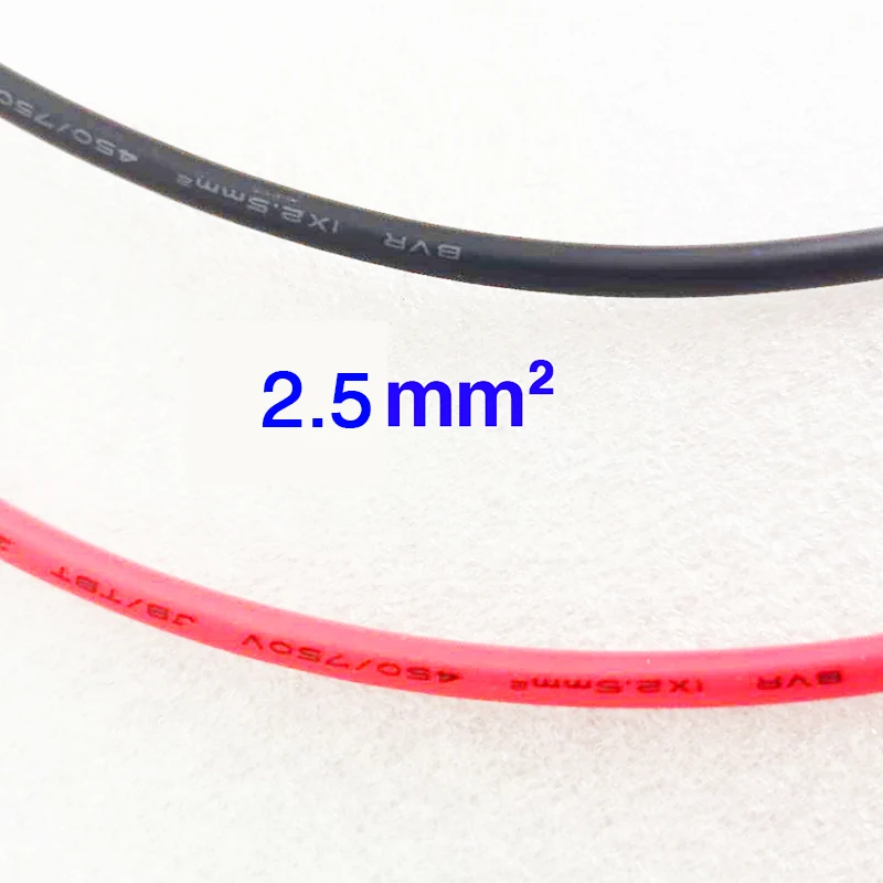 10Pcs/Lot 1 to 2 DC5V 4Pin Power Cable Wire 2.5mm² Copper for Outdoor Full Color LED Display Module Screen Accessories