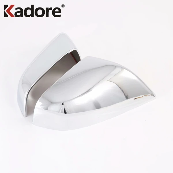 ABS Chrome Plastic Для Tesla модель S- хромированная Боковая дверь зеркало заднего вида Накладка для автомобиля внешние аксессуары для автомобиля-Стайлинг - Цвет: ABS Chrome Plastic