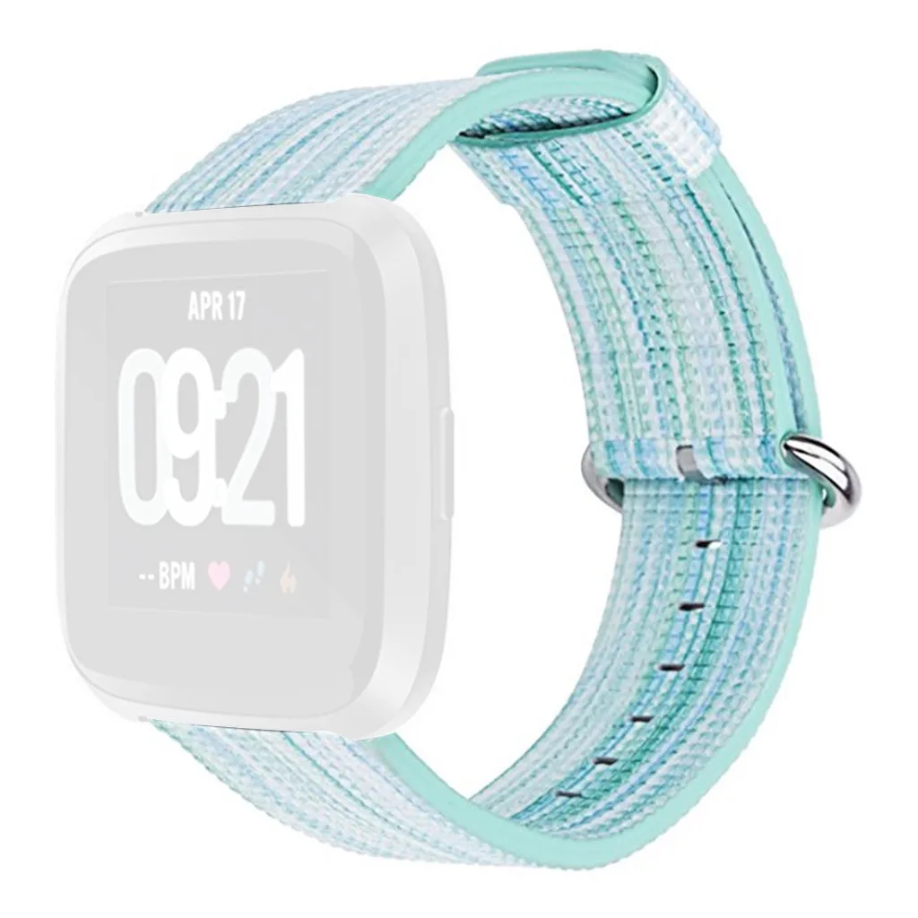 ЛЕГКИЙ КОЖАНЫЙ РЕГУЛИРУЕМЫЙ сменный ремешок для Fitbit Vers 2 Watch Quick Release силиконовый браслет Easyfit