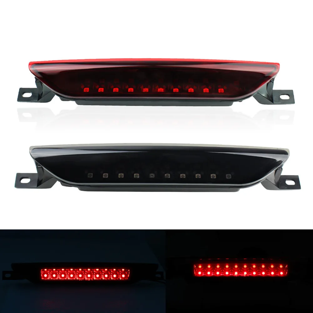 Car LED Third Brake Light Taillight Rear Stop Lamp Red Black For Dodge