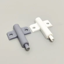 

5PCS White Gray Cabinet Catches Door Damper Buffers For Door Stop Kitchen Cupboard Quiet Drawer Soft Close Furniture Hardware