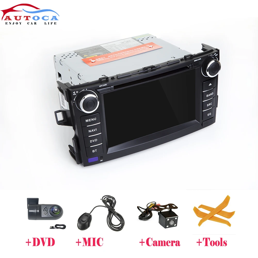 Android 9,0 4G 64G радио GPS 2 DIN в автомобиль для TOYOTA AURIS Altis COROLLA 2012 2013 Навигация стерео экран DVD плеер