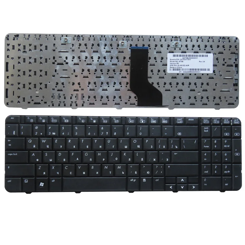 

NEW Russian keyboard For HP Compaq Presario CQ60 CQ60-100 CQ60-200 CQ60-300 G60 G60-100 RU laptop keyboard