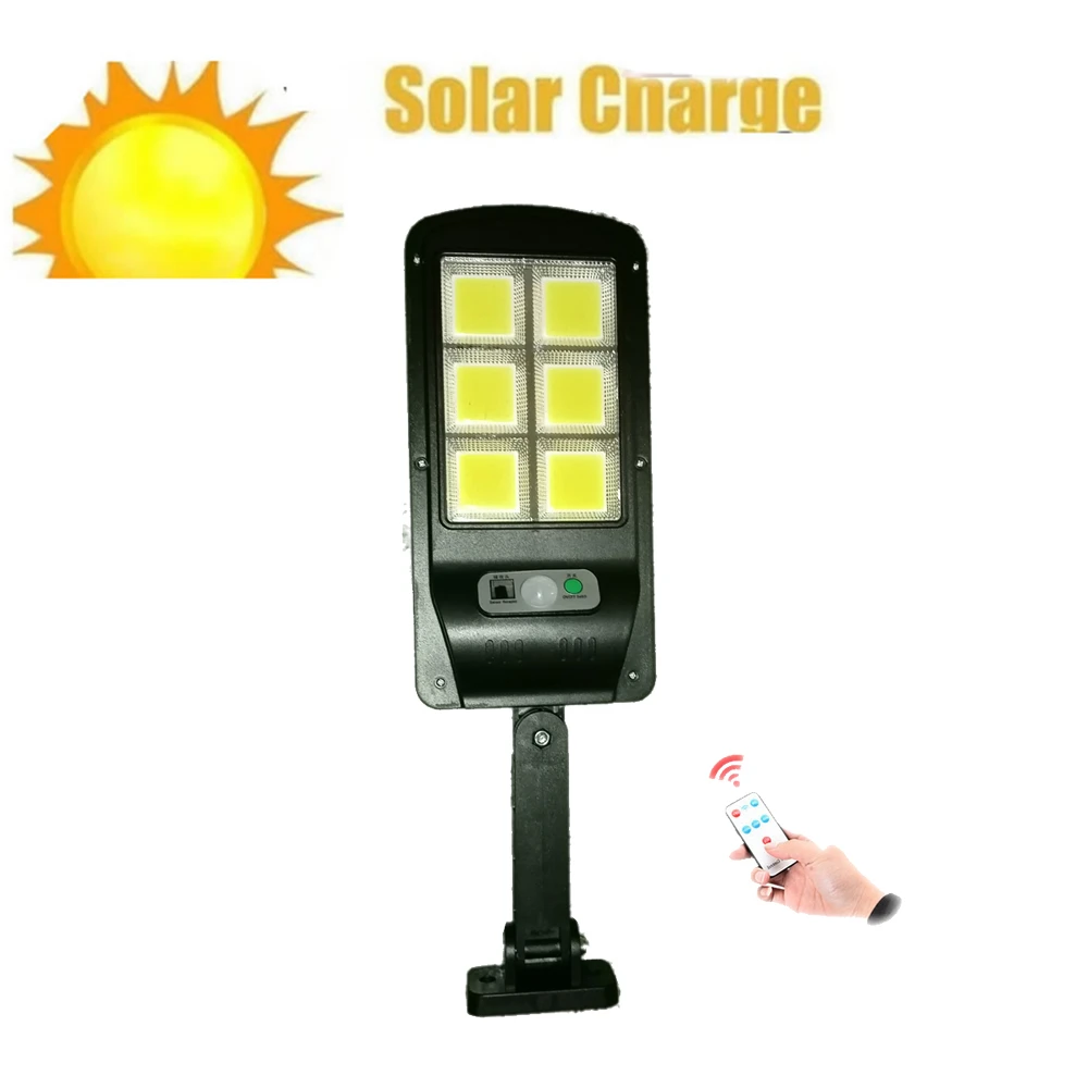 

solar light lamp floodlight reflector Waterproof Panel Power PIR Motion Sensor Wall Outdoor Path Yard Garden Fence Night remote