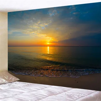 

Beach Scenery 3D Print Wall Hanging for Bedroom Living Room Hall Wall Painting Tapestry 95x73cm/150x100cm/150x130cm/200x150cm