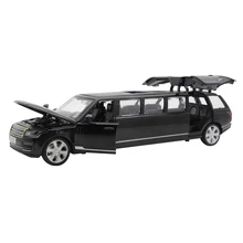 

2022 YK Children Alloy Diecast Birthday Gift Home Pull Back Simulated Toy Car Open Door Vehicle Lightweight Portable Sound Light